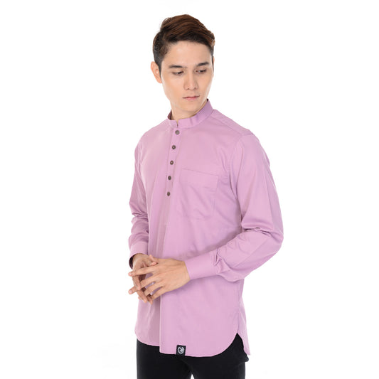 Kurta Basic Long Sleeve With Cuff V.2 Soft Purple