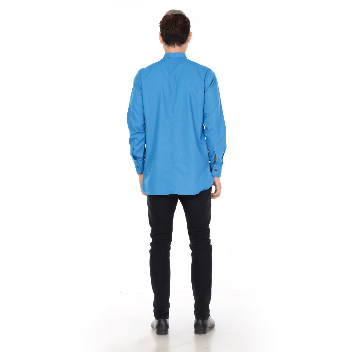 Kurta Basic Long Sleeve With Cuff V.2 Turqoise Blue