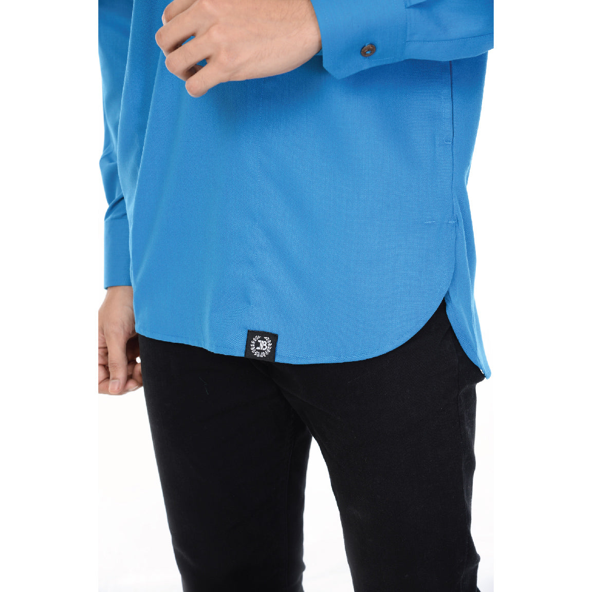 Kurta Basic Long Sleeve With Cuff V.2 Turqoise Blue