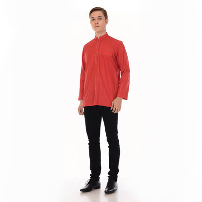 Kurta Hand Stitch Red