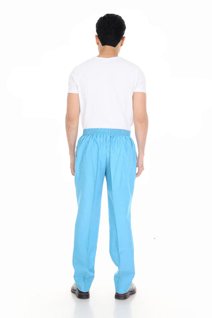 Baju Melayu Tenun Cotton Silk Light Turquoise