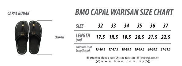 Capal Warisan BMO Kids Black