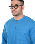 KURTA CLASSIC V.2B TURQOISE BLUE